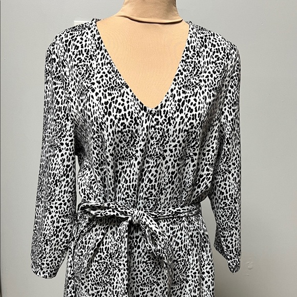Chaus New York Leopard Print Midi Dress - Picture 4 of 6